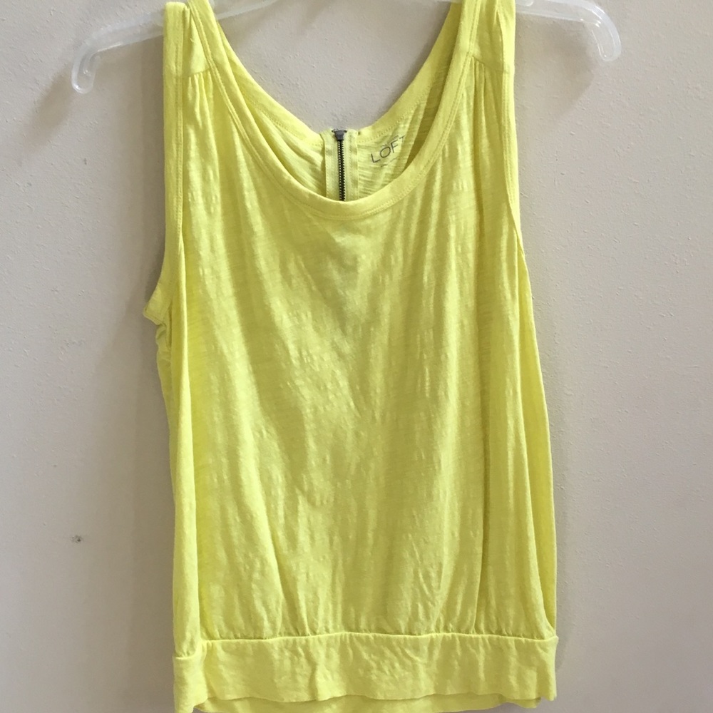 yellow tank